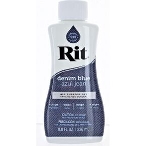 Rit 88360 8 Oz Denim Blue Liquid Dye (Pack of 2)