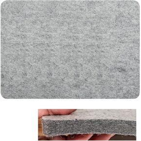 SEHXIM 13.5" x 13.5" Wool Pressing Mat, 100% New Zealand Wool Ironing Mat, Sewing Machine Muffling Mat,Wool Mat for Ironing Pad for Sewing, Quilting, DIY Crafts, and Embroidery. (13.5" x 13.5")
