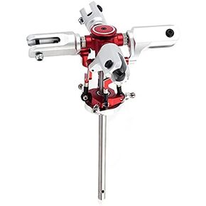 Starc 450 Helicopter 4-bleres Menit Main DrotoR Head for Malign Trex 450 Flybarless Kit ، Red