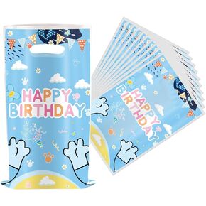 NF ORANGE 30PC Blue Dog Party Favor Bags，Blue Dog Party Decorations，Blue Dog Birthday Party Supplies (Bule)
