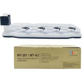 WT-201 Waste Toner Cartridge Replacement for Canon imageRUNNER Advance C250iF C255iF C256iF C350iF C350P C355iF C356iF, ImageClass MF810 MF820 FM0-0015 FM00015 WT-A3 WT201 Waste Toner Container/ Box