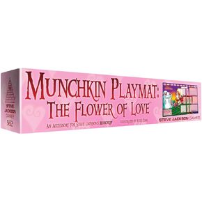 Steve Jackson Games Munchkin Playmat: The Flower of Love Score Tracker | Level Counter | Card Game Accessory for Adults Kids Family | Fantasy Adventure RPG | Ages 10+ | 3 to 6 Players | 60 Min | from