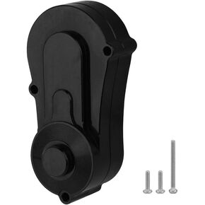 Aluminum Center Gearbox Housing Set Transmission Covers for Losi 1/18 Mini LMT 4X4 Brushed Monster Truck RTR-LOS01026 Upgrades Part (Black)-65261321