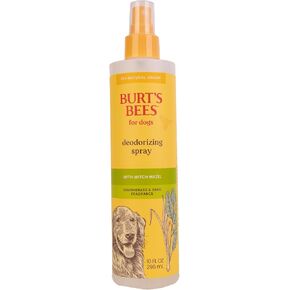 Burt's Bees for Pets Deodorizing Spray for Dogs with with Hazel, Lemongrass and Sage Fragrance, 99% Natural Origin Formulas, Best Waterless Dog Shampoo - Gentle Dry Shampoo for Dogs, 10 oz