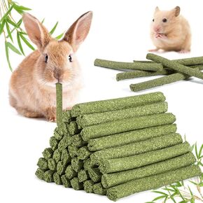 Sukh 450g Rabbit Timothy -Hay مضغات العصي - القش الطبيعية Timothy Hay Sticks Rabbit Toy Toy Bunny Molar يعالج ألعاب الطحن في سنجاب غينيا خنازير شينشيلا in Kuwait