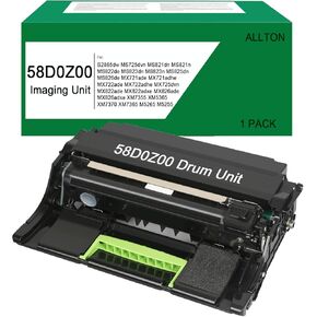 58D0Z00 Black Imaging Unit Compatible 58D0Z00 Imaging Unit Replacement for Lexmark B2865dw MS821dn MS821n MS823dn MS825dn MS826de MS725dvn MX721ade MX722ade MX822ade MX826ade Printer(1-Pack)