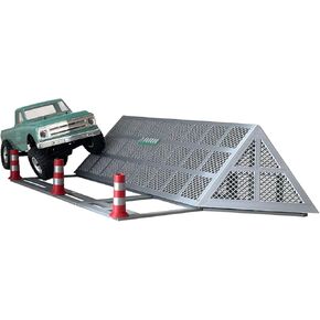 RC Side Slope Challenge Obstacle Bridge for scx24 trx4m fcx24 1:18 1:24 Scale RC Crawler Truck (No Vehicle Included)