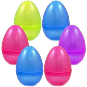 U.S. Toy Plastic Easter Eggs (50 per Order), Assorted Colors, 2.5" (SS-UST-ED232)