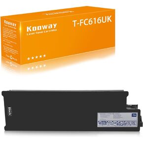 Compatible Toner Cartridge Replacement for Toshiba T-FC616 T-FC616UK for Toshiba E-Studio 5516AC 6516AC 7516AC Printer (TFC616U Black 1 Pack)