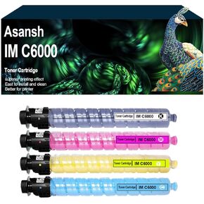 المعاد تصنيعها 842279 842280 842281 842282 استخدام خرطوشة الحبر لطابعات IM C4500 IM C6000 (4 حزم)