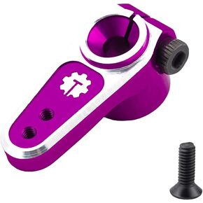 7075 Aluminum 15T Micro Servo Horn with M1.4 Threaded Holes for EMAX Servo 1/24 Axial SCX24 AX24 Upgrades