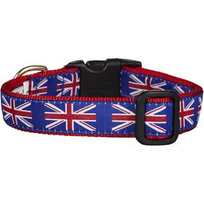 Up Country Union Jack Dog Collar - X-Small