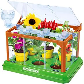 Kids Gardening Kit Greenhouse Groending Terrarium Kit Plant مجموعة Grading Set Discovery Educational Gardening Gift for Boy & Girl