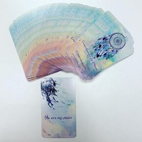 Dream Guidance Love Messages Oracle Deck, Love, Romance and Twin Flame Oracle Cards, – 54 Love Oracle Cards