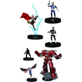 Marvel Heroclix: Nick Fury ، وكيل Shield 10-CT. لبنة الداعم