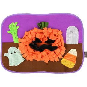 P.L.A.Y. Cute Snuffle Mat for Dogs - Halloween Themed Interactive Food & Treat Mat for Puppies & All Size Dogs - Enrichment Toy, Great for Slow Feeding, Nosework & Foraging Skills - Machine Washable