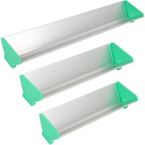 3 Pcs Dual Edge Aluminum Emulsion Scoop Coater for Silk Screen Printing Coating Tool 8'' 10'' 16'', Screen Printing Supplies, 3 Sizes