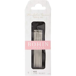 Bohin MILLINERS/STRAW NEEDLES N°5, one