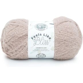 Lion Brand Yarn Feels Like Bliss Yarn, 1 Pack, Cocoa