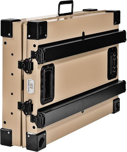 Heavy Duty Fully Collapsible Powder-Coated Aluminum Dog Crate - Small (Tan) in Saudi Arabia