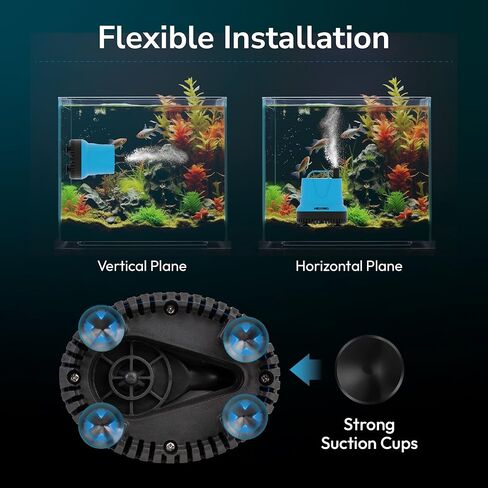 580GPH Submersible Water Fountain Pump, 60W Small Sump Pump with 9FT High Lift, Aquarium Pumps for Outdoor Pond, Hydroponic, Statuary, Waterfall, Aquarium, Fish Tank in Kuwait