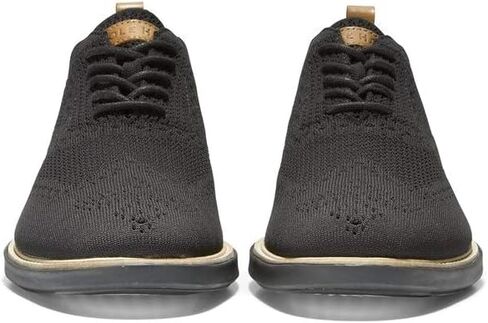 Cole Haan Men's Grand+ Plain Toe Oxford, Pavement/Ivory, 11.5 Wide in Saudi Arabia