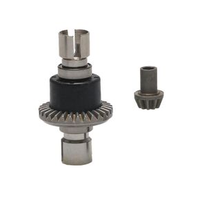 Hard Metal Differential Bevel Gears Set for MJX H16H H16E H16P Hyper GO 1/14 1/16 RC Speed Car Differential Gear Upgrade Parts (1)
