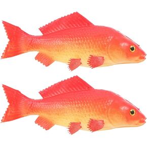 logofun 2pcs محاكاة نموذج الأسماك الأسماك وهمية Prop Prop Fish Toys Seal Sean Model Model Kids Foys For ShopWindow Display