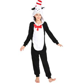 Leadtex Child Giraffe Costumes Zipper Cartoon Animal Onesie Pajamas Costume Halloween Cosplay Jumpsuit for kids,L8-10