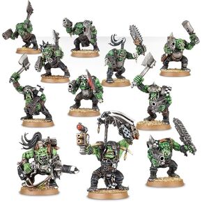 Games Workshop Warhammer 40k - Ork Boyz (2018), Multi-Colored, one Size, 50-10