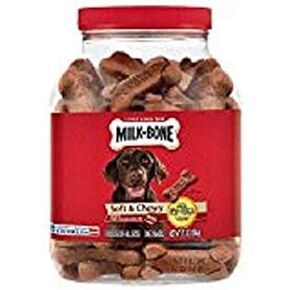 .Milk-Bone Soft & Chewy Dog Snacks (Beef & Filet Mignon Recipe) 37oz (2-Pack (37oz))