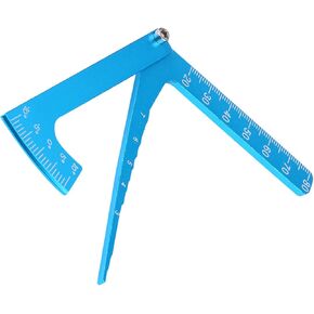 RC Car Ruler, RC Adjustable Ruler Adjusting Height and Wheel Rim Camber Tool for On Road RC Car Truck Tire Ride Height Gauge