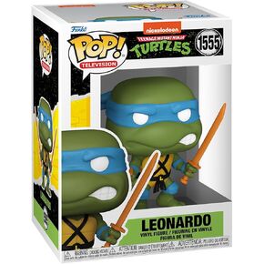 Funko POP! TV: Teenage Mutant Ninja Turtles (TMNT) – Leonardo - 1/6 Odds for Rare Chase Variant - Collectable Vinyl Figure - Gift Idea - Official Merchandise
