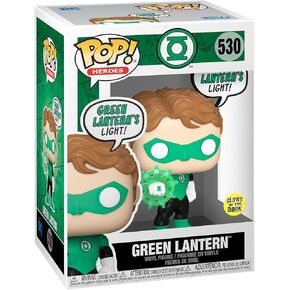 Funko Pop Heroes: DC - Green Lantern - (Bearware) - Glow in the Dark - DC Comics - FINYL Figure - فكرة الهدية - البضائع الرسمية - للأطفال والكبار - عشاق الكتب المصورة