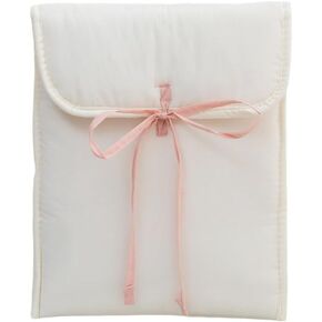 Cute Y2K Bowtie Laptop Sleeve Puffy Notebook Bag 11-14 Inch Tablet Bag Cutecore Protective Laptop Case for Women (11 Inch,White)