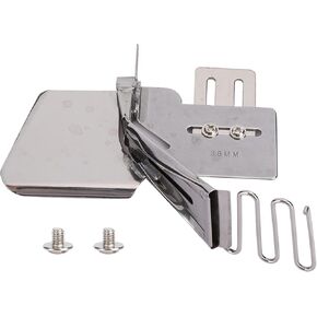 Zerodis Adjustable Flat Seamer Double Folder Binding Attachment Tape, Sewing Machine Flat Seamer for Industrial Sewing Machine Accessories AttachmentsSewing Machine Parts &