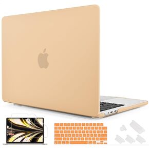 Mektron Case for 2025 M4 MacBook Air 13.6 Inch A3240, Plastic Hard Shell Cases for 2022/2024 MacBook Air 13.6" A2681/A3113 Apple M2/M3 Chip with Liquid Retina Display Fits Touch ID, Crystal Pink in Kuwait