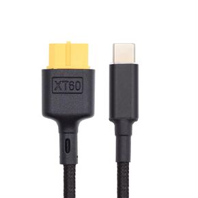 xiwai USB Type-C to XT60 Adapter Cable Fast Charging, USB-C Charger Cord SC100 Protocol XT60 for RC Lipo Battery Quadcopter Multicopter Aeromodelling,1.64ft