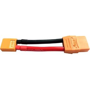 Venom Power Adapter - XT60 Male to XT90 Female w/ 10 AWG Wire - Soft & Flexible - Fine Quality, Low Resistance - RC Vehicle Battery Charger Accessories & Parts (50mm)