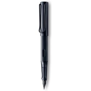 Lamy AL-star Fountain Pen - Elegant Design Cool Pens, Best Pens For Smooth Writing, Light Aluminum - Black Left Handed Pen