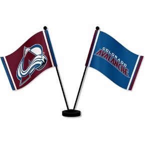 Wincraft Colorado Avalanche Desk and Table Top Flags