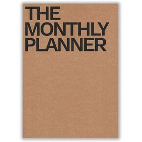 The Monthly Planner Undated (Medium x 2 Pack)
