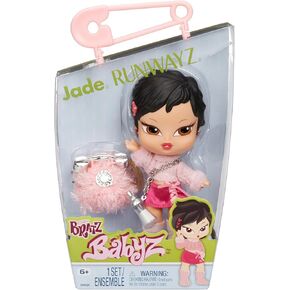Bratz Babyz Runwayz Jade Collectible Fashion Doll with Real Fashions