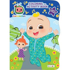 CoComelon Coloring and Activity Book | Coco Melon Coloring Book | CoComelon Activity Book | CoComelon Book | Over 30 Stickers | 64 Shaped Pages | Officially Licensed