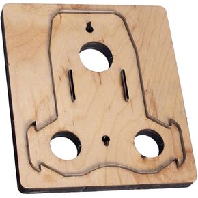 Mycense DIY Card Bag Wood Die Leather Cutter Money Bag Bag Coin Presh Presh No Eleging Wallet Cut Mould Leathercraft Tool Tool (Mould Only)