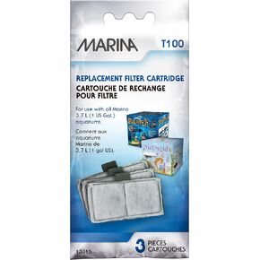 Marina T100 Top Replacement Filter Cartridge, 3-Pack