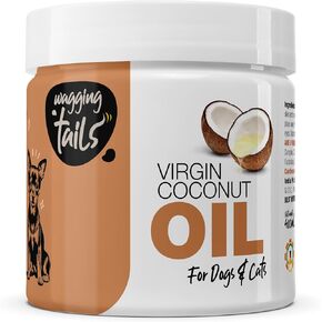 Wagging Tails 5-in-1 Virgin Coconut Oil for Dogs & Cats, 13.52 fl oz