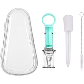 Pet Feeding Kit Small Pets Syringes for Water, Puppy Feeding Tool with Soft Tip, Dropper, Measuring Cup and Dropper Brush for Kitten Dog