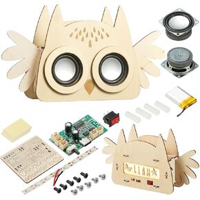 STEM Projects for Kids & Adults Build Your Own Bluetooth Speaker Science Physics Experiment Electronics Kit DIY Set Idea for 8 9 10 11 12 13 Years Old Gifts for Boys & Girls