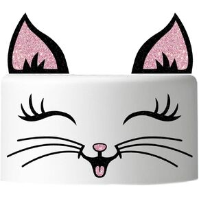 Cat Cake Decoration Includes Cat Eyes Ears Mouth Cake Decoration Inserts